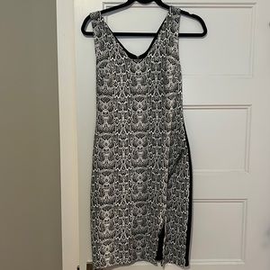 Black and White Dress